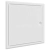 vidaXL Access Panel White 33 x 33 x 3 cm Steel