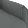 vidaXL Massage Chair Dark Grey Fabric