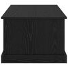 vidaXL Coffee Table Black Oak 90 x 50 x 35 cm Engineered Wood