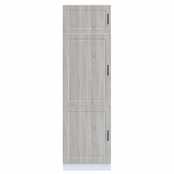 vidaXL Kitchen Cupboard "Porto" Grey Sonoma Engineered Wood
