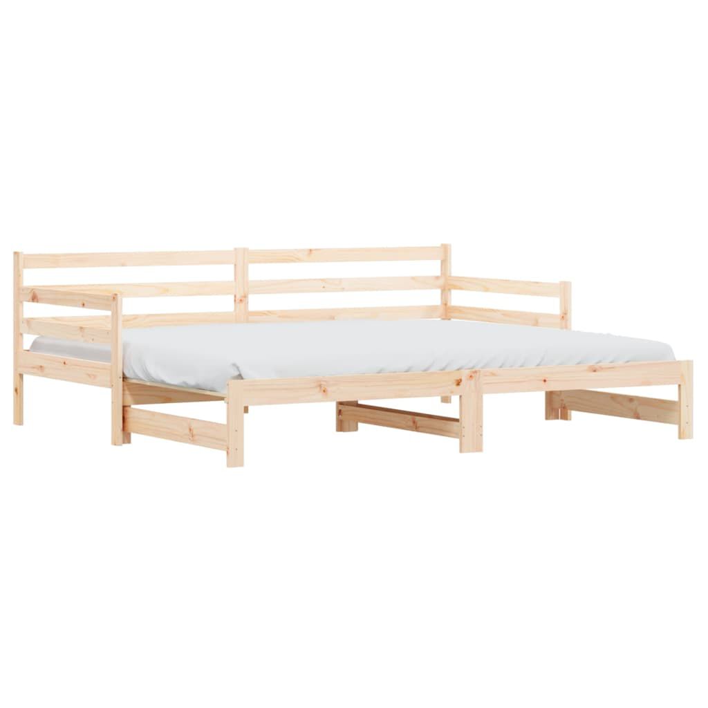 Pine daybed new arrivals with trundle