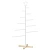 vidaXL Metal Christmas Tree KUOPIO 125 cm Steel White