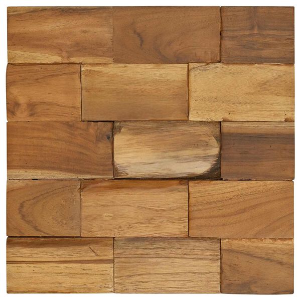 vidaXL Storage Stool Brown 40 x 40 x 45 cm Solid Teak Wood