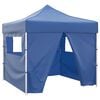 vidaXL Foldable Tent 3x3 m with 4 Walls Blue