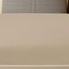 vidaXL Jersey Fitted Sheet Taupe 90x200 cm Cotton