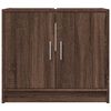 vidaXL Sink Cabinet Brown Oak 63x29x55 cm Engineered Wood