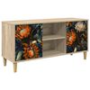 vidaXL TV Cabinet LOCHEM 102 x 33 x 50 cm Sonoma Engineered Wood