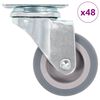 vidaXL 48 pcs Swivel Casters 50 mm