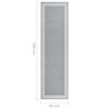 vidaXL Runner Rug BCF Grey with Motif 80x300 cm