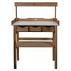 Esschert Design Potting Table with Drawer and Rack Brown