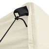 vidaXL Foldable Tent 3x3 m with 4 Walls Cream