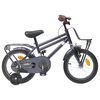 vidaXL Kids Bike 14 Inches for 3-5 Years Old Dark Grey