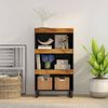 vidaXL Side Cabinet 60x33x107 cm Solid Wood Mango