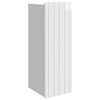 vidaXL Wall-Mounted Cabinet High Gloss White 33 x 34.5 x 94 cm