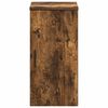 vidaXL Bathroom Cabinet Wall-mounted Smoked Oak 30 x 31.5 x 61 cm