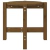 vidaXL Coffee Table Honey Brown &Oslash; 52.5x45 cm Solid Wood Pine