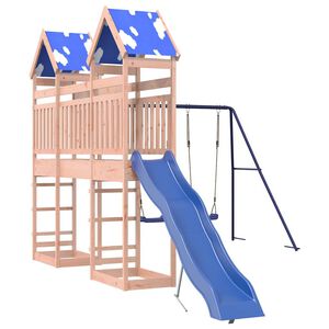 vidaXL Outdoor Playset Solid Wood Douglas