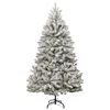 vidaXL Artificial Hinged Christmas Tree 300 LEDs & Ball Set 210 cm