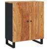 vidaXL Sideboard | Natural Wood and Black
