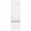 vidaXL Garden Privacy Screen White 50 x 140 cm Cold-rolled steel