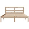 vidaXL Bed Frame without Mattress 140x190 cm Solid Wood Pine