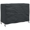 vidaXL Furniture Cover Plain Black 140 x 70 x 90 cm 210D