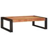 vidaXL Bathroom Shelf Brown 80 x 50 x 23 cm Solid Acacia Wood