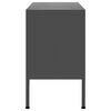 vidaXL TV Cabinet Anthracite 105x35x50 cm Steel