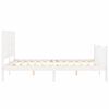 vidaXL Bed Frame without Mattress White 160x200 cm Solid Wood Pine