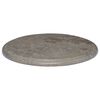 vidaXL Table Top Grey &Oslash;40x2.5 cm Marble