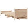 vidaXL Bed Frame without Mattress 90x200 cm Solid Wood Pine