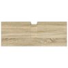 vidaXL Bathroom Sink Cabinet Sonoma Oak 80x30x60 cm Engineered Wood
