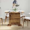 vidaXL Dining Table Old Wood 110x60x75 cm Engineered Wood