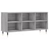 vidaXL TV Cabinet Grey Sonoma 103,5x30x50 cm Engineered Wood