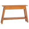 vidaXL Console Table 110x30x75 cm Solid Wood Mahogany