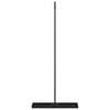 vidaXL Garden Rake Manual Black 75 x 25 x 200 cm Powder-Coated Steel