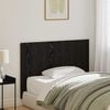 vidaXL Headboard Black Oak 120 x 1.5 x 80 cm Engineered Wood