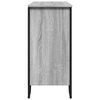 vidaXL Sideboard Grey Sonoma 91x35.5x74.5 cm Engineered Wood