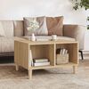 vidaXL Coffee Table Sonoma Oak 60x50x36.5 cm Engineered Wood