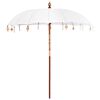 vidaXL Balinese Parasol with Base 260 210-220 cm