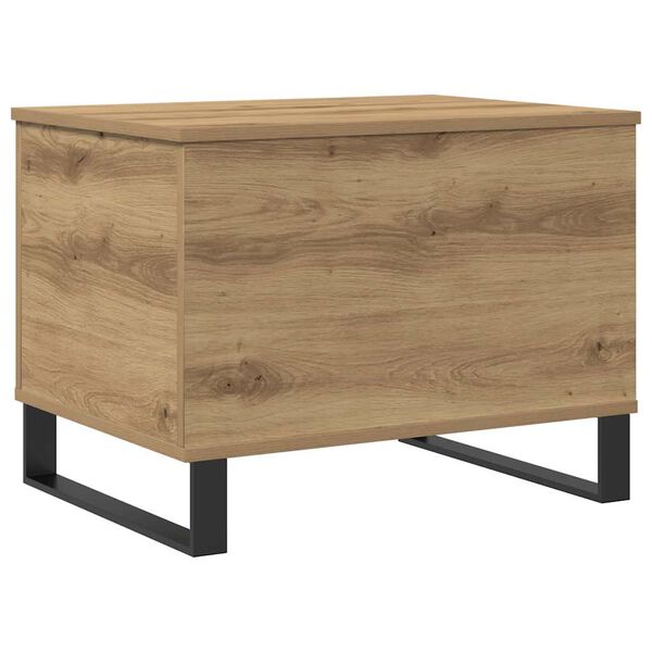 vidaXL Coffee Table Artisan Oak 60x44.5x45 cm Engineered Wood