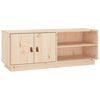 vidaXL TV Cabinet 105x34x40 cm Solid Wood Pine