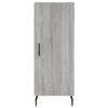 vidaXL Sideboard Grey Sonoma 34.5x34x90 cm Engineered Wood