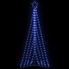 vidaXL LED Christmas Tree 339 LEDs Blue 187 cm