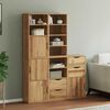 vidaXL Side Cabinets 5 pcs "ODDA" 40x24x79 cm Solid Wood Pine