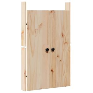vidaXL Kitchen Door MEPPEL Brown Oak 50 x 9 x 82 cm Solid Pine wood