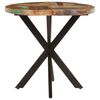 vidaXL Dining Table 140x80x75 cm Solid Reclaimed Wood