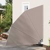 vidaXL Balcony Privacy Screen Taupe 210 x 210 cm Polyester