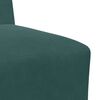 vidaXL Modular Sofa Unit Armless 3 pcs Dark Green 55 x 74 x 82 cm