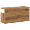 vidaXL Wall Cabinet 60x20x30 cm Artisian Oak Engineered Wood